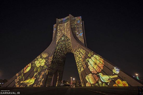 برپایی بزرگترین جشن نور کشور در پایتخت