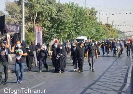 برگزاری مراسم پیاده‌روی جاماندگان اربعین در تهران