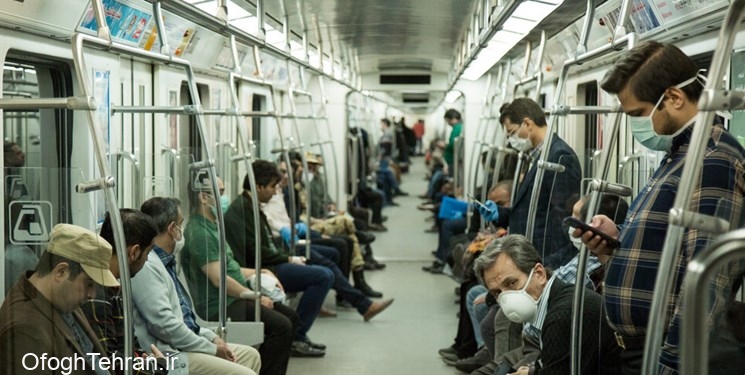 کاهش ۲۳۰۰ مسافران مترو تهران نسبت به هفته گذشته