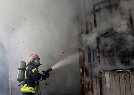 جرئیات آتش‌سوزی در خیابان ناصرخسرو تهران