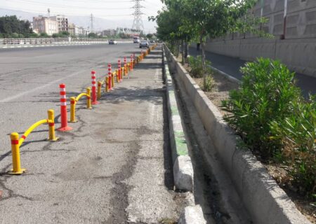 دوچرخه سواری ایمن در بزرگراه های شرق تهران