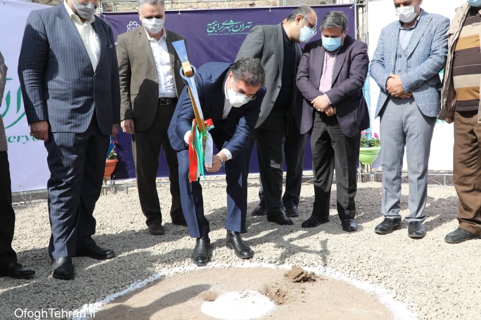 آئین افتتاح فلکه دوم نیروی هوایی و کلنگ زنی پایگاه مدیریت بحران در منطقه ۱۳