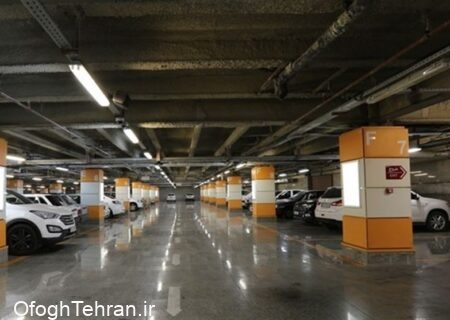کلنگ‌زنی بزرگ‌ترین پارکینگ طبقاتی در تهران