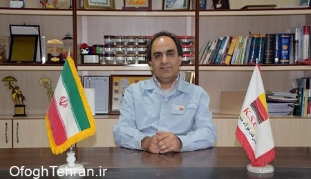 تَندیس «مرد سال فولاد ایران» به محمود لندی رسید