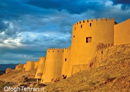 ریزش دیوار دومین بنای خشتی و گلی ایران